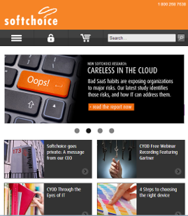 softchoice, reszponzív webdesign, tablet méret